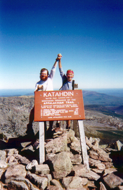 Every Hikers Dream and Rick Rocks atop Katahdin